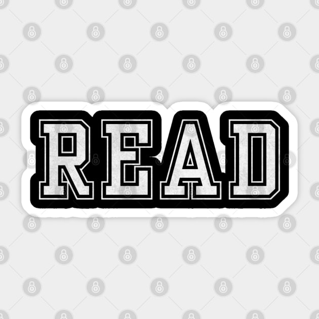 Read Sticker by Stylecombinator